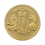 1 тройунция 24 карата (1 toz) Златна Монета Кралски Герб 2023 г.