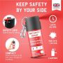 Нов Спрей за самозащита с UV маркиране и 130db аларма за жени защита, снимка 4