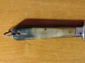 Стар ловен сгъваем нож,ножка DABO/INOX, снимка 4