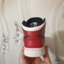  Air Jordan 1 Retro Mid 'Gym Red White' номер 37-37,5 оригинални маратонки , снимка 3