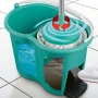 Иновативна кофа за моп за бързо и лесно почистване - CLEANmaxx Power Mop с двукамерна филтърна , снимка 4