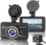 Нова 1080P Full HD Dual Dash Cam предна и задна камера, нощно виждане, снимка 1