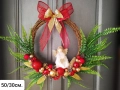 Ръчно изработени коледни венци и декорации, снимка 5