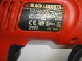 Английска електрическа ударна дрелка бормашина 700 вата BLACK DECKER със забележка по патронник, снимка 10