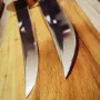 Ловни ножове с рог от Антилопа много остри от колекция , снимка 15