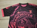 Флуоресцентна футболна фланелка на Манчестър Юнайтед!Специално издание Дявол!, снимка 4