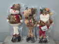 Фигурка декорация за Коледа, Еленче, Дядо Мраз, снежен човек, снимка 2