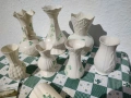 Ръчно рисувани вази Belleek Ирландия, снимка 5