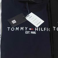 Тениски Tommy Hilfiger с бродирано лого размер XL, снимка 2 - Тениски - 46097424