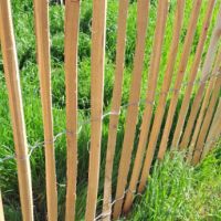 Дървена ограда - плетена, снимка 5 - Други - 45223457