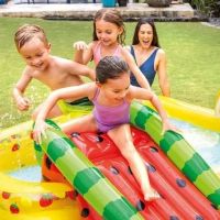 Детски надуваем басейн с пързалка , снимка 4 - Басейни и аксесоари - 45399403