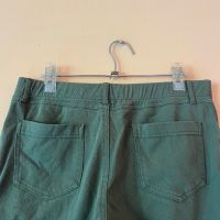 Serra Зелен еластичен клин панталон L размер 💚, снимка 4 - Панталони - 45749141
