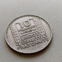 10 франка 1949 Франция, снимка 1 - Нумизматика и бонистика - 45179201