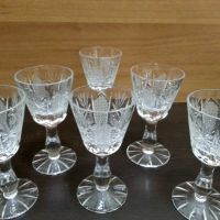 Кристални чаши , снимка 8 - Антикварни и старинни предмети - 45906459