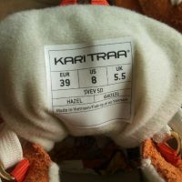 KARI TRAA Leather Women Shoes Размер EUR 39 / UK 5,5 дамски обувки естествена кожа 154-14-S, снимка 17 - Маратонки - 45288941
