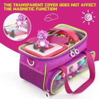 OUKNAK чанта за съхранение на Toniebox и кукли с презрамка и дръжка (лилаво), снимка 8 - Други - 45080233