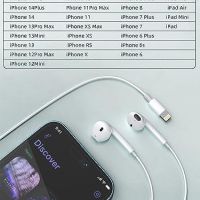 Нови 2 броя iPhone Слушалки Хайфай Стерео с Микрофон и Управление Айфон, снимка 6 - Други - 45469094