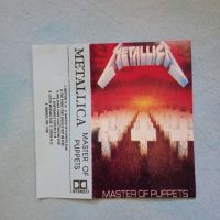 Metallica - Master of Puppets, снимка 3 - Аудио касети - 45699395