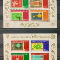 2079. Турция 2005 ~ “ Пощи и филателия. 50 год. Europa stamps.”, MNH, **, снимка 1 - Филателия - 45578933