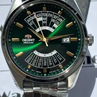 ORIENT MULTI -YEAR CALENDAR-GREEN , снимка 7 - Мъжки - 46162596