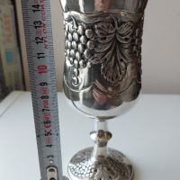 Сребърна чаша сребро 900, снимка 5 - Чаши - 45254153