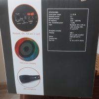 колона 20w с микрофон, снимка 3 - Bluetooth тонколони - 45149010