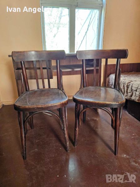Старинни дървени столове, снимка 1