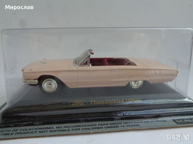  1:43 FORD THUNDERBIRD 1966 ИГРАЧКА КОЛИЧКА МОДЕЛ, снимка 1