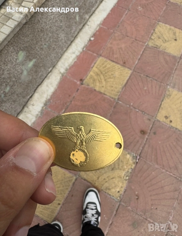 Значка на Гестапо / Третия Райх / ВСВ, снимка 1