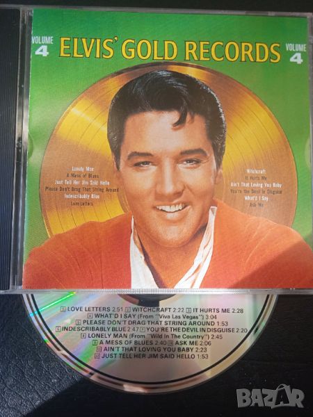 Elvis Presley ‎– Elvis' Gold Records оригинален диск Елвис Пресли, снимка 1