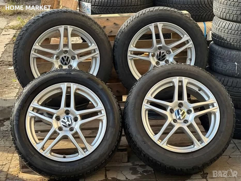 5х112 17 Джанти Vw Passat Golf Touran Фолксваген Пасат Голф Туран 5x112 ET 45 J 7.5 , снимка 1