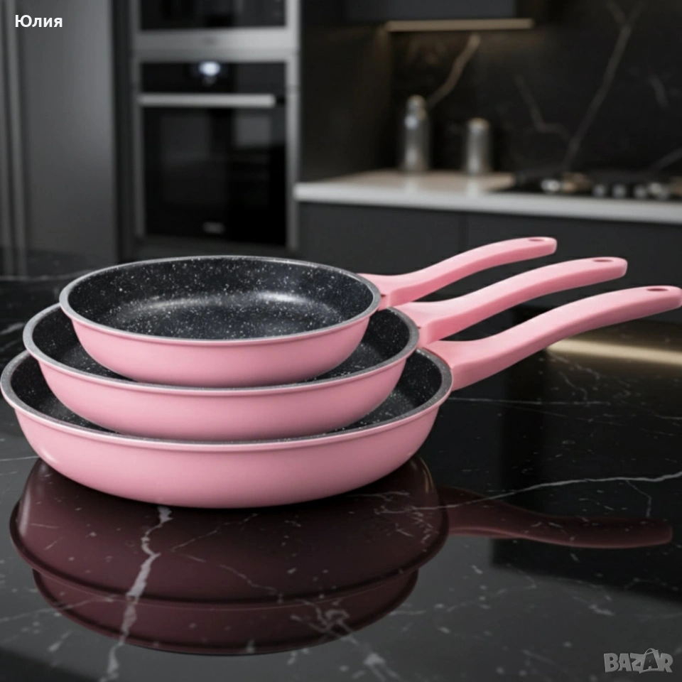 Комплект тигани 3 броя, снимка 1