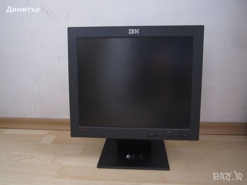 LCD монитор IBM L170, 17-инчов, работещ, с дефект, снимка 1