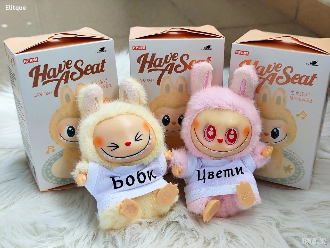 персонализирана плюшена играчка лабубу , снимка 1