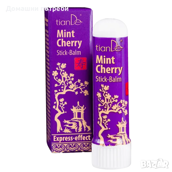 Стик-балсам „Mint Cherry” EcoDeViva, 1 бр.

, снимка 1