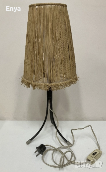 Нощна лампа от ковано желязо - ретро, винтидж стил, снимка 1