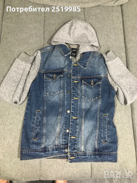 Дънково горнище с качулка, снимка 1