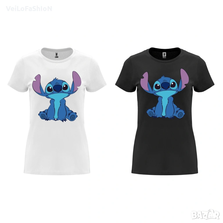 Нова дамска тениска с героя Стич (Stitch) , снимка 1