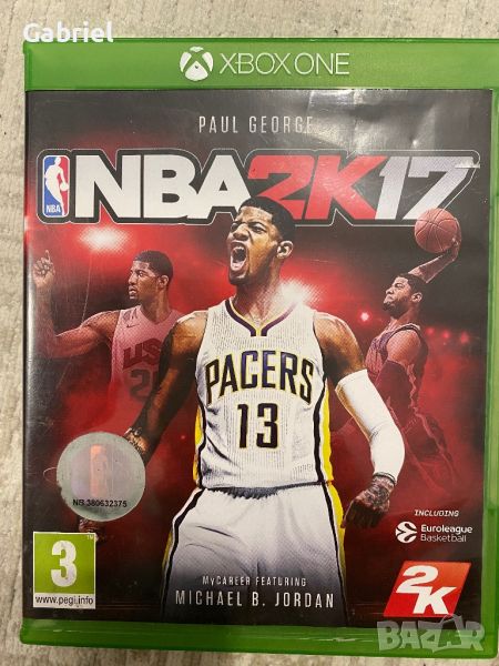 NBA 2K17 Xbox One, снимка 1