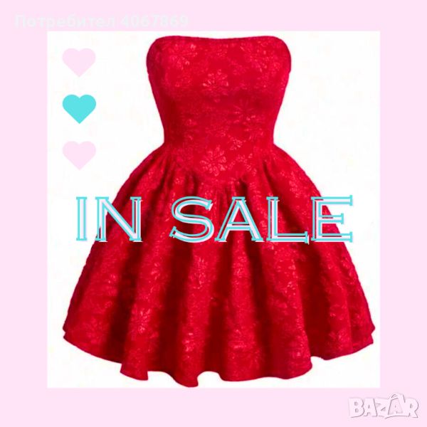 Червена рокля "Барби", снимка 1