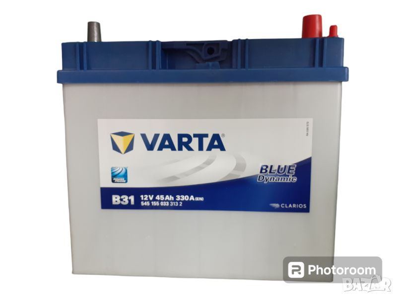 Акумулатор Varta 40 ah JIS R + 187x127x227, снимка 1