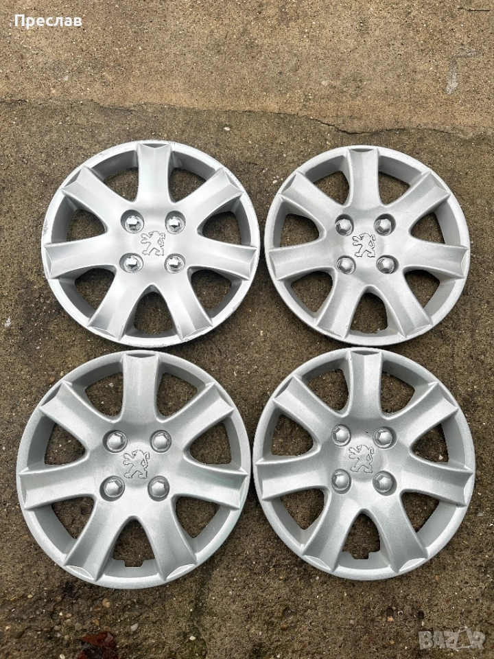 4 броя тасове за Peugeot 14, снимка 1