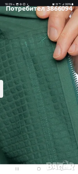 Яке софтшел мъжко Patagonia R1 Tech Face Hoody conifer green размер xl  , снимка 1