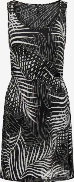 Дамска лятна рокля с флорална щампа Only, 100% вискоза, Черна, XL, снимка 1