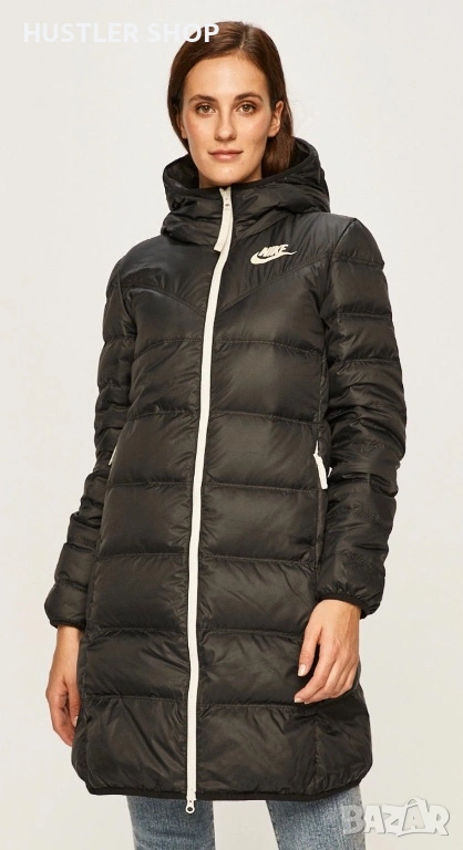 Дамска пухена, двулицева парка NIKE. Размер S, снимка 1