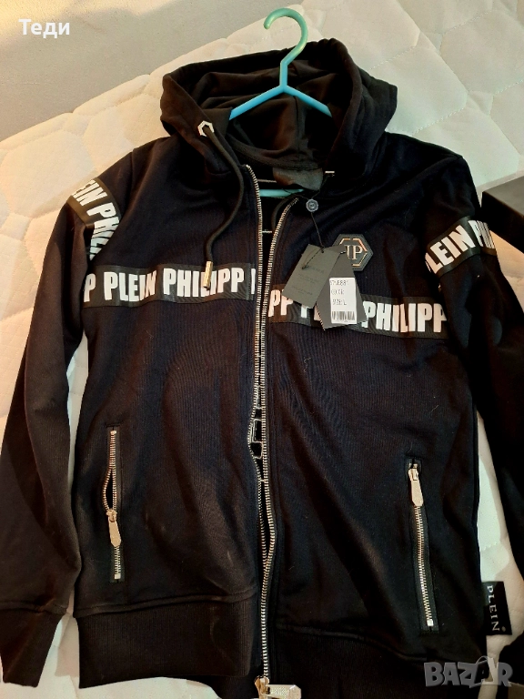 Phillip plain р-р Л горнище, снимка 1