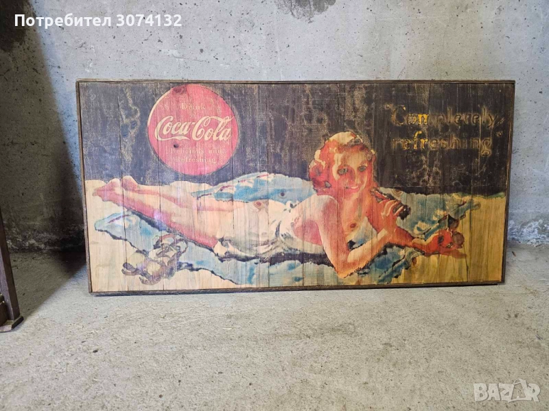 Ретро реклама на Кока кола, снимка 1