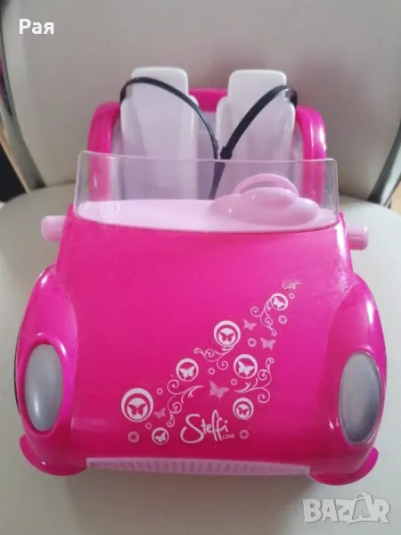 Simba Steffi Love Convertible Pink Dolls Car, снимка 1