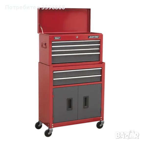 Подвижен шкаф за инструменти Sealey AP2200BB , 600 x 260 x 340 мм, снимка 1