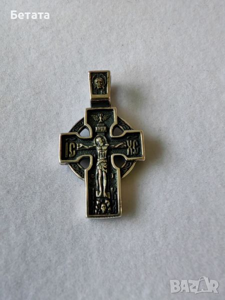 Православен кръст, сребърен кръст, кръст от сребро, сребро, сребро проба 925, снимка 1
